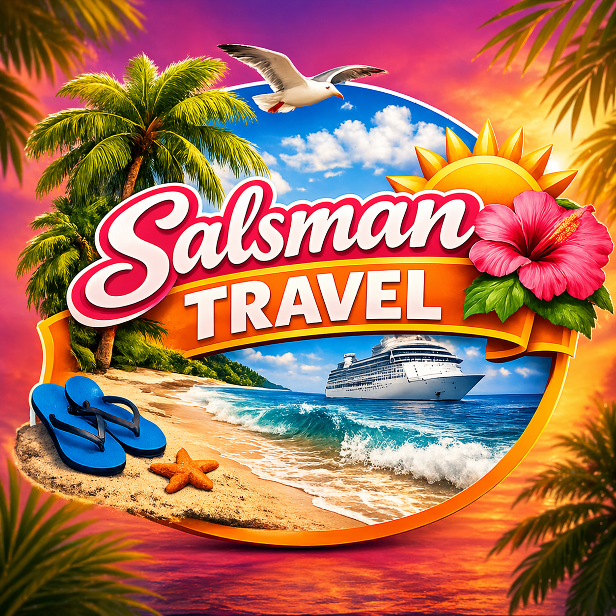 Salsman Travel logo